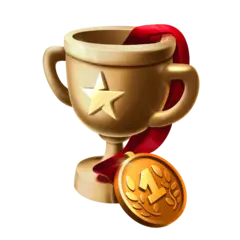 Значок достижения Чемпион турнира Xverse